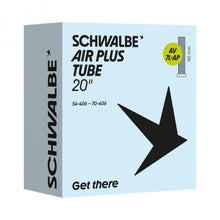 Schwalbe Air Plus 7L-AP Fahrradschlauch 20 Zoll AV 40 mm