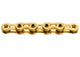 KMC K1SL Wide Ti-N 1s Kette 100 Glieder gold - ultraleichte Singlespeed-Kette