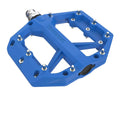 SHIMANO Pedal PD-GR400 Blau Flat Pedal - Flat-Pedal für Trail-Einsatz, Blau
