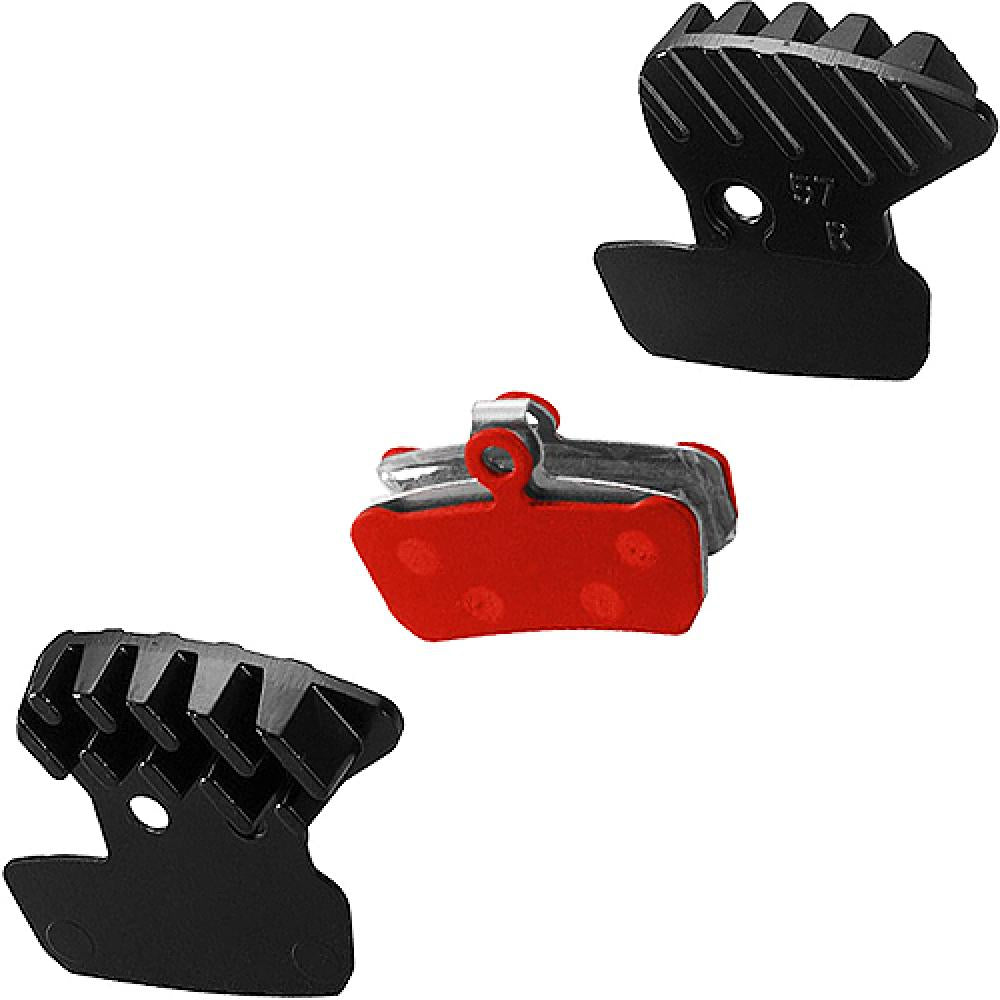 , Bremsbelag Union Dbp-57sc-set Avid, Sram, Gesintert, Elixir, Xo, Guide, Mit Kühlrippen, 438457