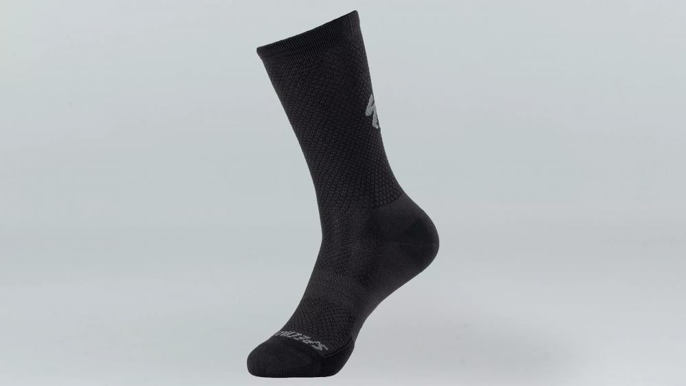 HYDROGEN VENT TALL SOCK BLK L - Hohe Belüftungssocken Schwarz Größe L - Bekleidung