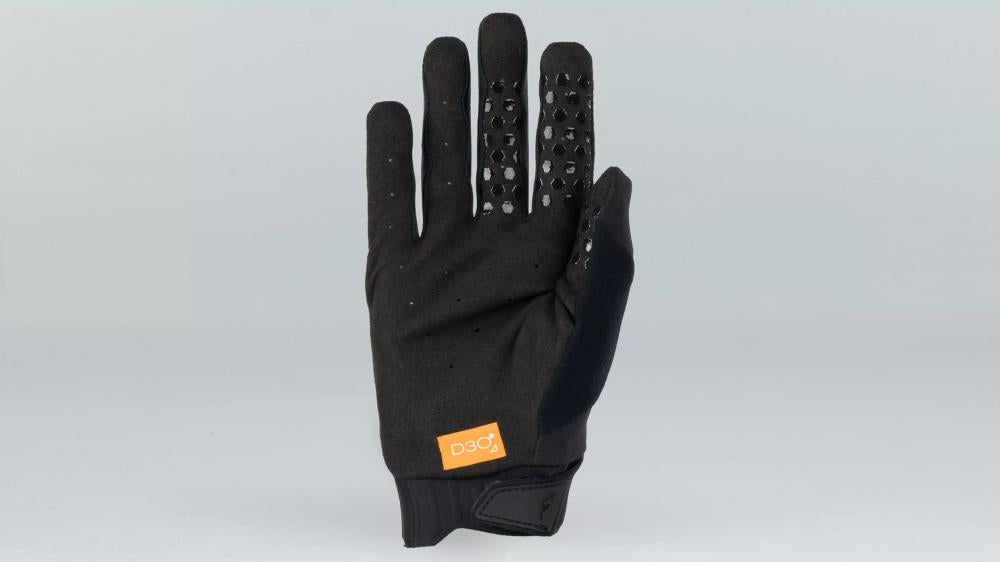 Specialized TRAIL D3O Handschuh LF MEN BLK M BLACK M - MTB Langfinger Handschuhe mit D3O-Schutz - Handschuh Langfinger