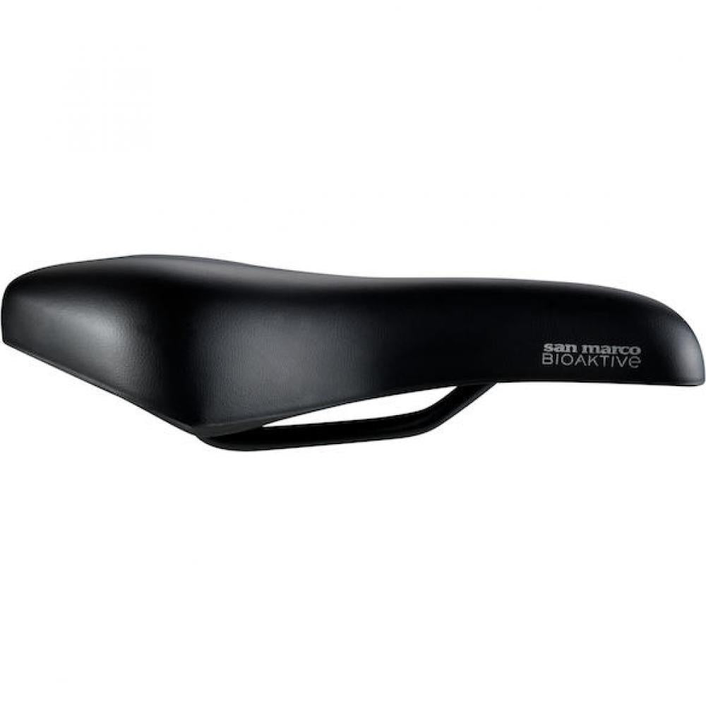 Selle San Marco Sattel Sportive 170 x 250 mm Schwarz - komfortabler City- & Trekking-Sattel