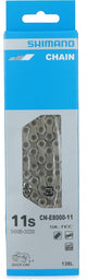 Shimano E8000 11-fach E-Bike Kette 138 Glieder Silber - leiser, langlebiger Antrieb