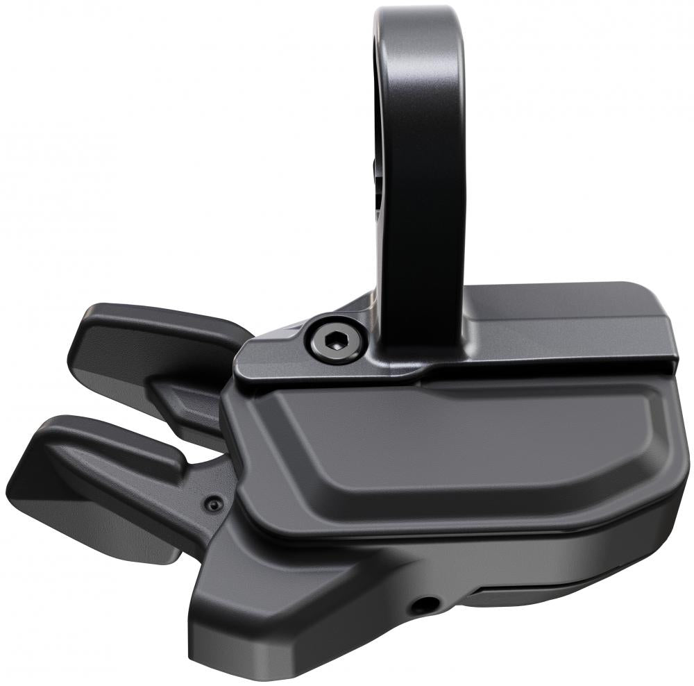 SHIMANO Deore SW-M6250 Di2 Schalter Lenkerfernbedienung mit Schelle für elektronische Fahrradschaltung, schwarz.