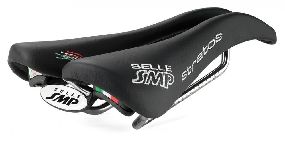 Selle SMP Stratos Fahrradsattel schwarz Herren 266x131mm