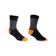 BBB Cycling BBB Socken ThermoFeet 39/43 schwarz/orange 39 schwarz - warme Radsocken für kalte Tage