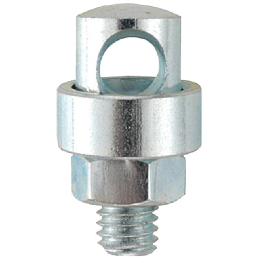 Fix Nippel Strebenkloben, M5 x 12 mm, Bohrung 4,7 mm, für Stahlstreben, verzinkt, inklusive M5-Mutter