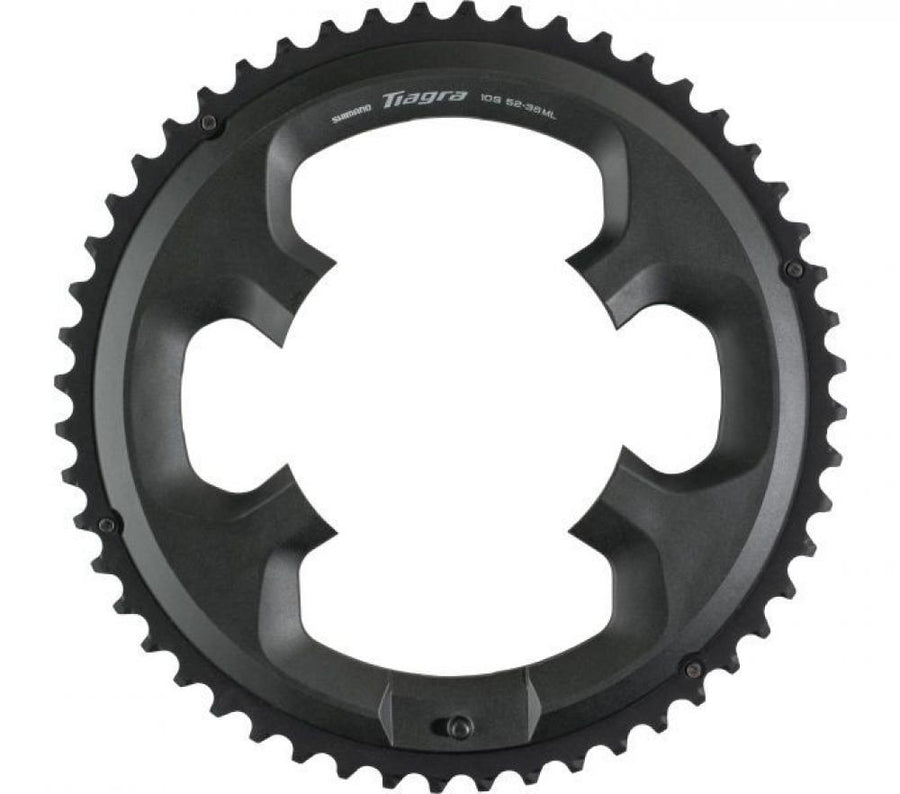 SHIMANO Kettenblatt TIAGRA FC-4700 52 Zähne - präziser Antrieb für Rennrad-Schaltungen