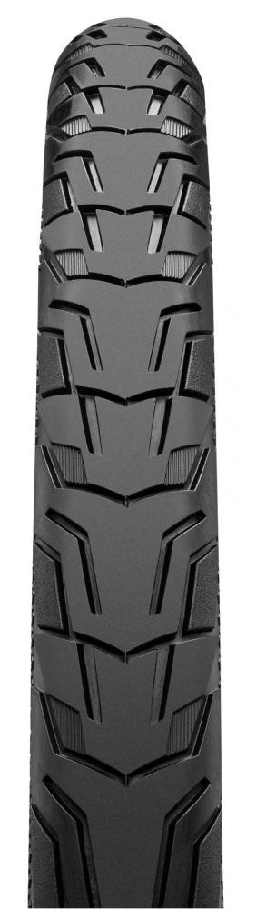 Continental Ride City Fahrradreifen 28x1.60" (42-622) mit schwarzem Profil, Reflex E-25 Draht.
