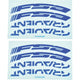 FSA Decals für Gradient Wider LRS 29" Blau - stylische Felgenaufkleber für dein Laufrad