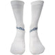 VeloToze Socken Leightweight weiß S/M (37-42,5) - ultraleichte Fahrradsocken für maximale Performance