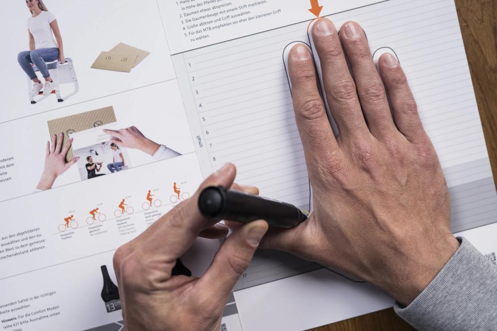 SQlab SQ-Gloves ONE10 M Slim - Ergonomische Fahrradhandschuhe für optimalen Grip
