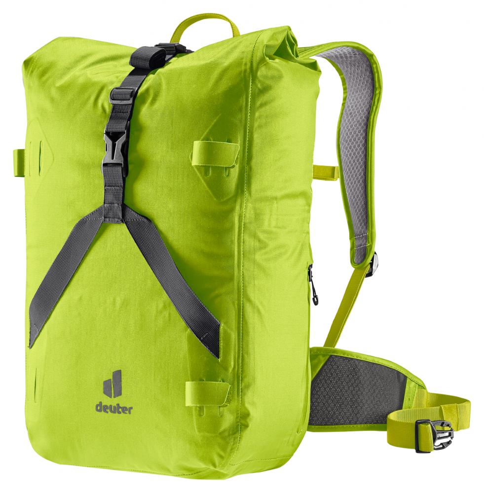 Deuter Amager 25+5 Fahrradrucksack Citrus - Wasserdicht, ergonomisch, 25+5 Liter