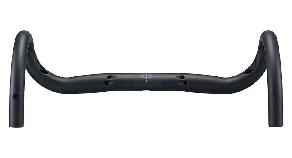 Ritchey Superlogic EvoCurve Carbon Rennlenker 31,8 mm, 44 cm Breite, 130 mm Drop, 80 mm Reach, 4° Backsweep, 2° Flare, interne Kabelführung, mattes UD-Carbon-Finish
