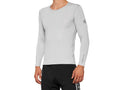 100% R-Core Concept Long Sleeve Jersey XL grey - aerodynamisches MTB-Kompressionsjersey