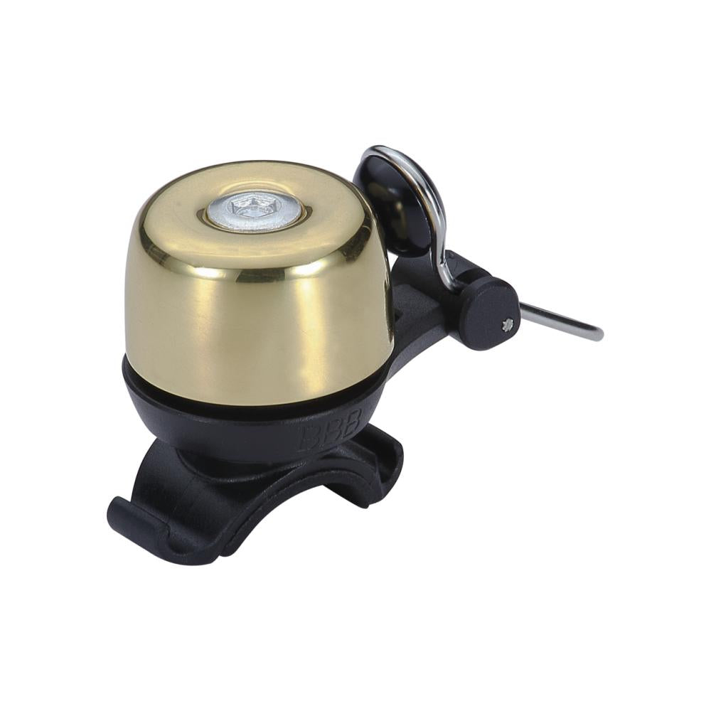 BBB Cycling BBB Klingel Noisy brass glanz Einheitsgröße gold - laute Fahrradklingel aus Messing