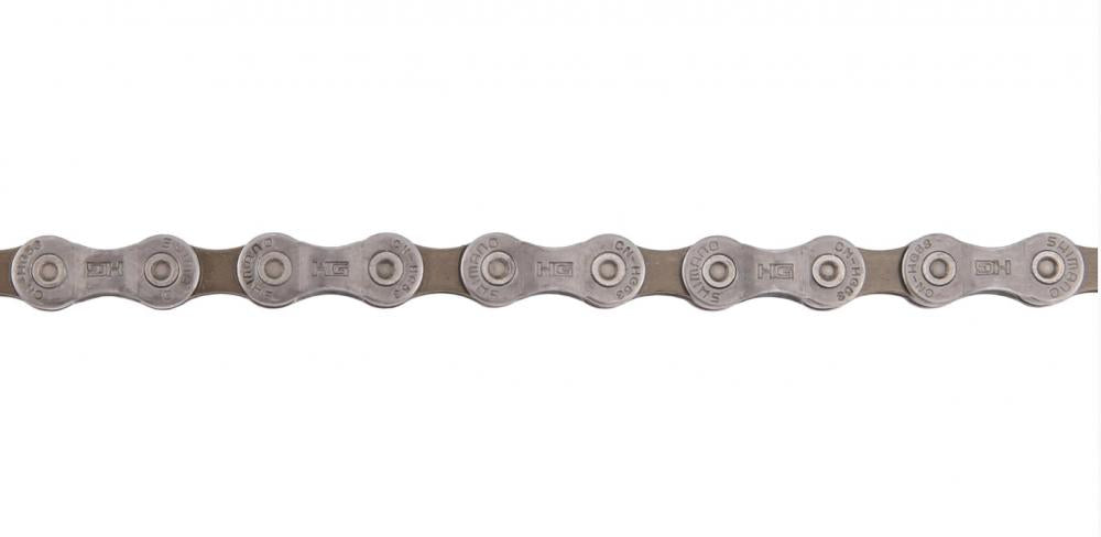 Cn-hg53 9-fach Fahrradkette, 118 Glieder, Für Mtb Und Rennrad, Verchromte Bolzen Für Hohe Verschleißfestigkeit, Kompatibel Mit Deore, Alivio, Tiagra, Sora
