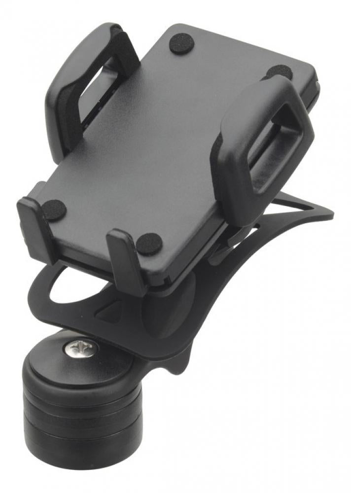 ergotec Handyhalterungsset Vorbaumontage Ahead schwarz - Smartphonehalter für Fahrräder - Zubehör