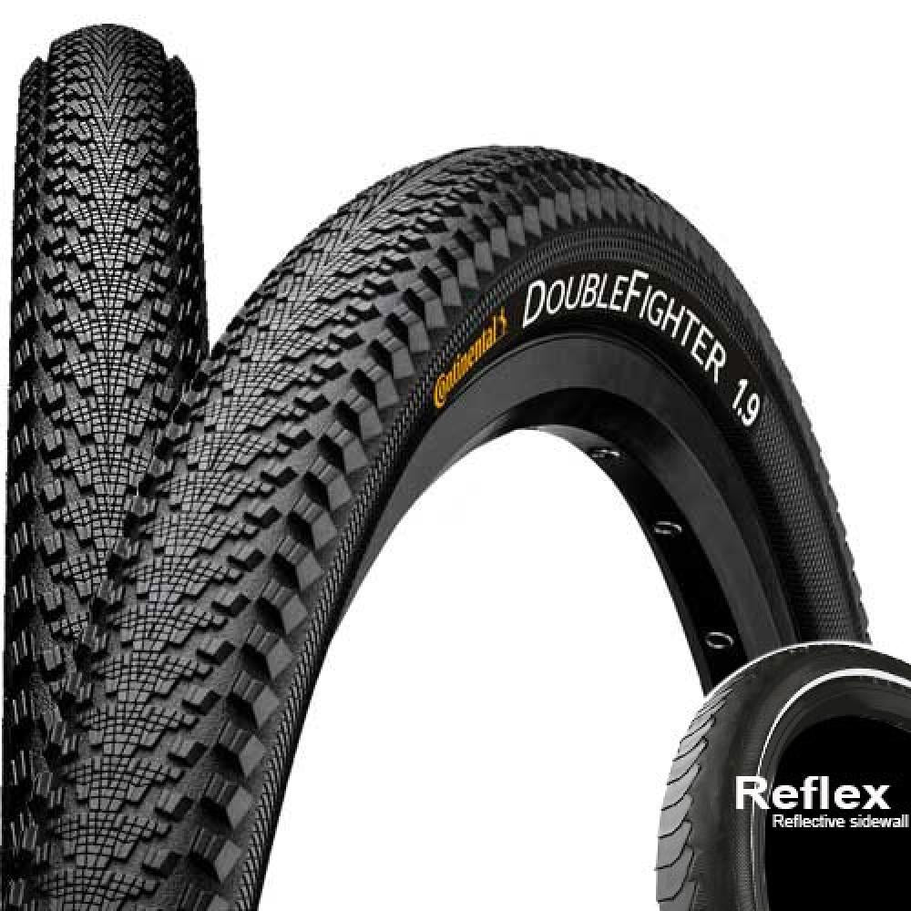 Continental Reifen Double Fighter III 16x1.75\" 47-305 schwarz Reflex Draht
