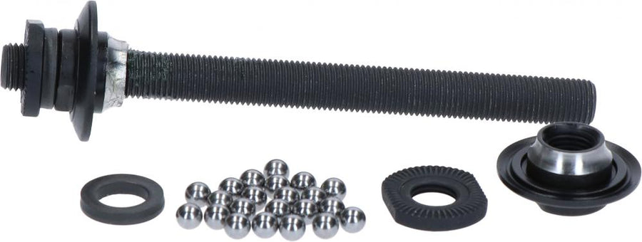 SHIMANO Hohlachse WH-RS100-F Komplettkit - Rennrad-Vorderrad, Schnellspanner, Felgenbremse