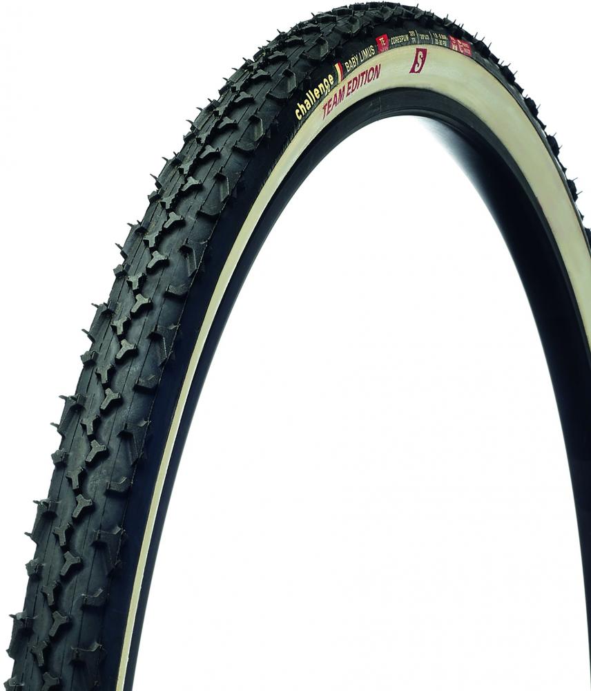 Challenge CX-Reifen Baby Limus TE Handmade 28 Zoll (33-622) Schwarz/weiß - Allround-Crossreifen mit Top-Grip