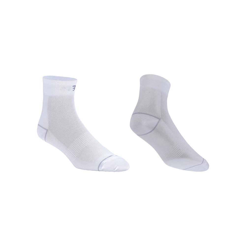 BBB Cycling BBB Socken CombiFeet (2 Paar) 44 weis - atmungsaktive Radsocken für Komfort