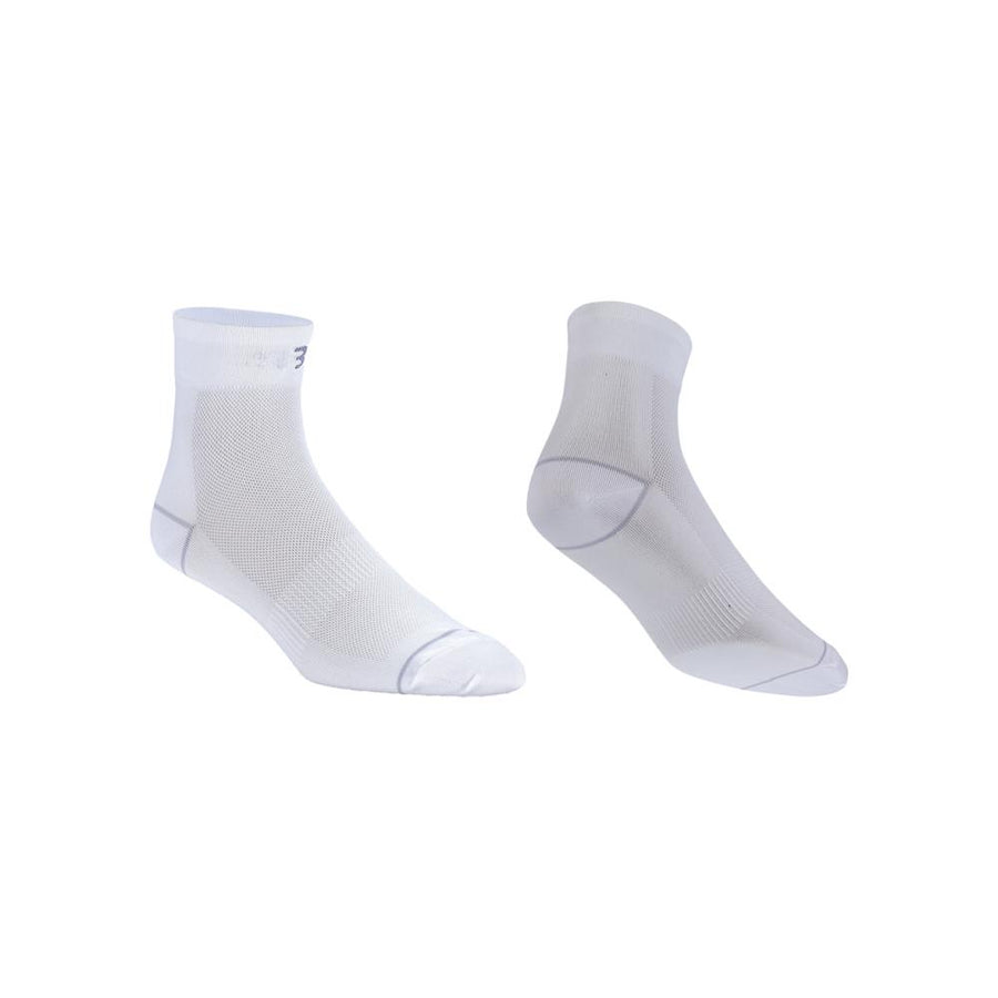 BBB Cycling BBB Socken CombiFeet (2 Paar) 44 weis - atmungsaktive Radsocken für Komfort