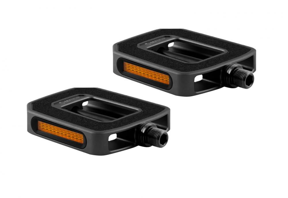by.schulz M.1 View Plattformpedal Schwarz - 19 mm Aluminium für E-Bikes bis 150 kg