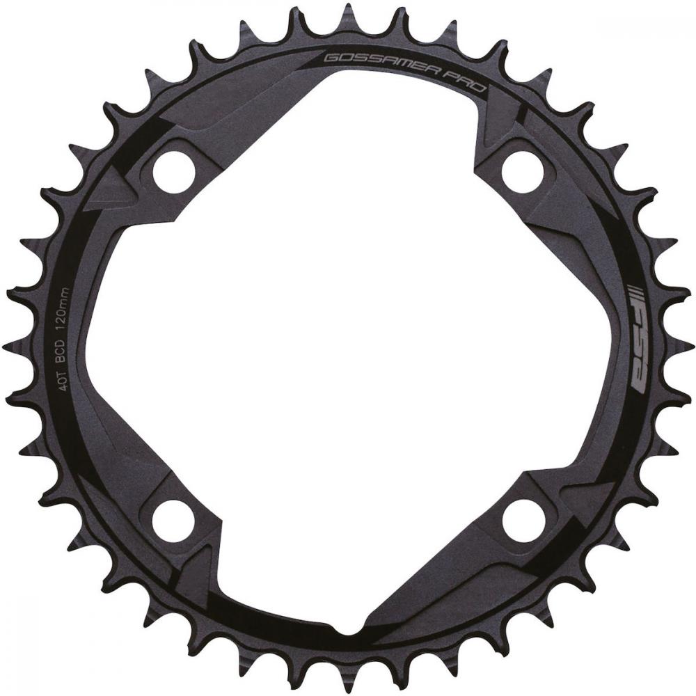 Kettenblatt Road Gossamer 4-arm 1x 120 Mm X 42 T Schwarz - Präzise Schaltperformance