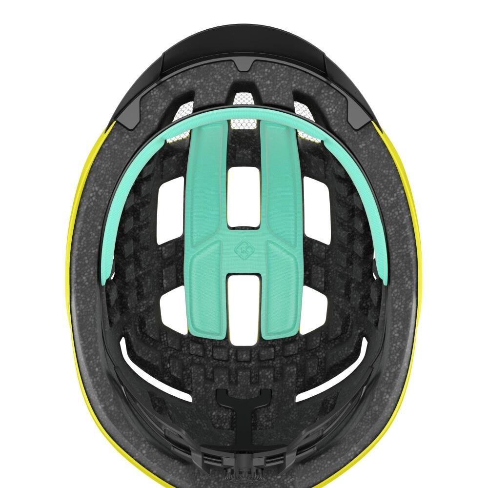 LAZER Helm Codax KinetiCore Freizeit Flash Yellow Unisize 54-61 cm - sicherer Allround-Fahrradhelm