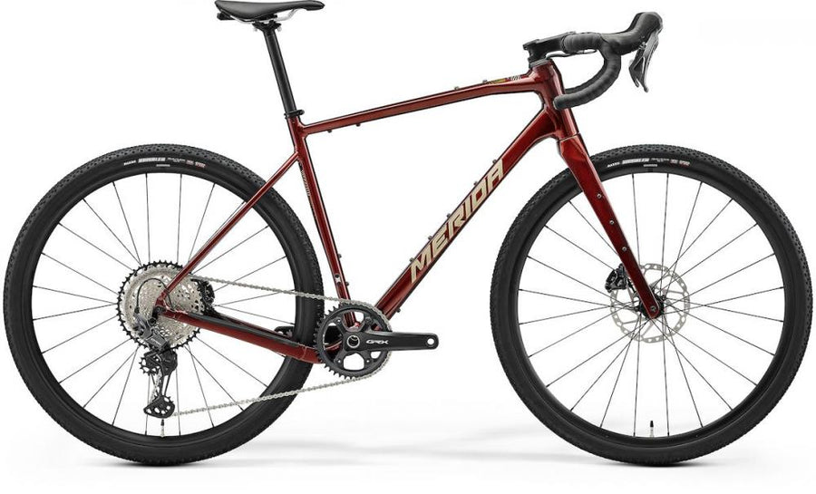 MERIDA SILEX 700 Gravelbike - Größe M, Elegant Wildberry