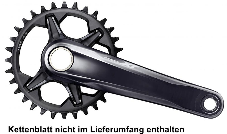 SHIMANO Kurbelgarnitur DEORE XT FC-M8130-1 12-fach 180 mm - 8130-1, 12-fach, 180 mm