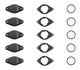 Haibike Ladeanschluss Set MY23 ECRP HT V2 BES3 Stecker Rahmen O-Ring