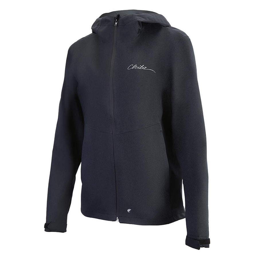 CHIBA Rainjacket Damen - wasserdicht, winddicht, atmungsaktiv, Größe 4XL, schwarz
