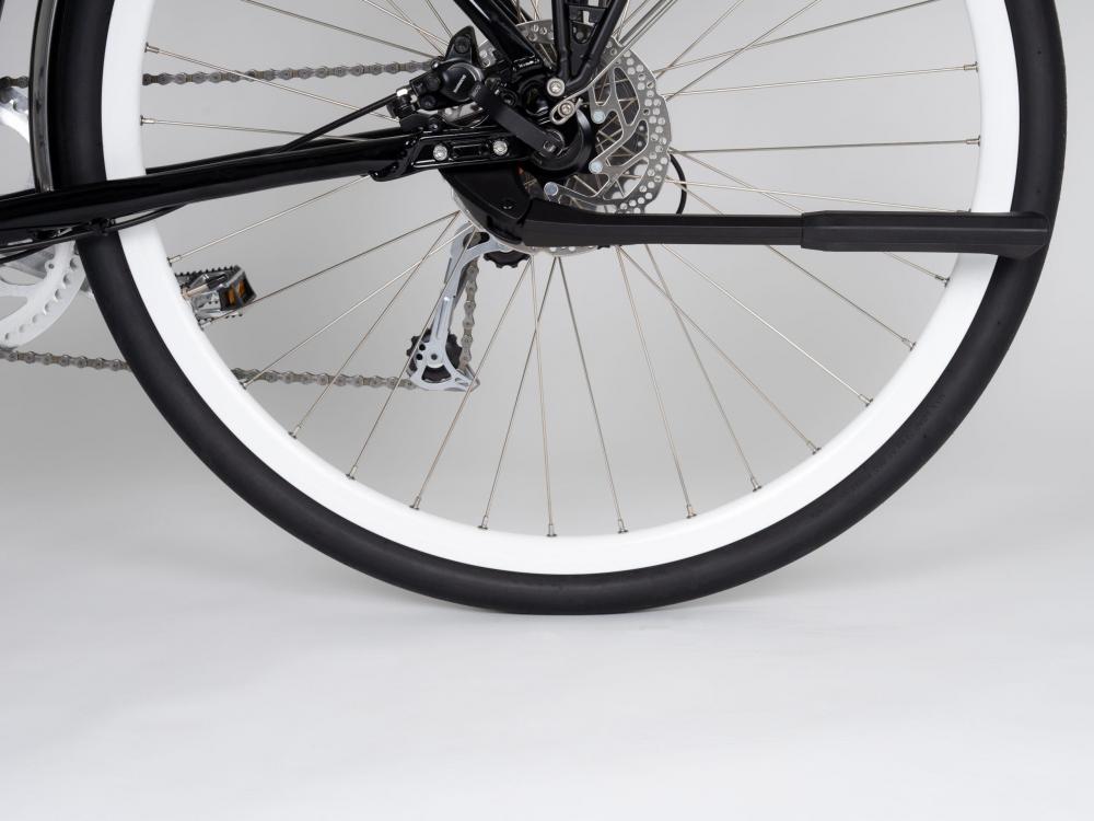 Atran Velo Seitenständer Edge für E-Bikes, HV (KSA40), 24\"-29\",sw matt