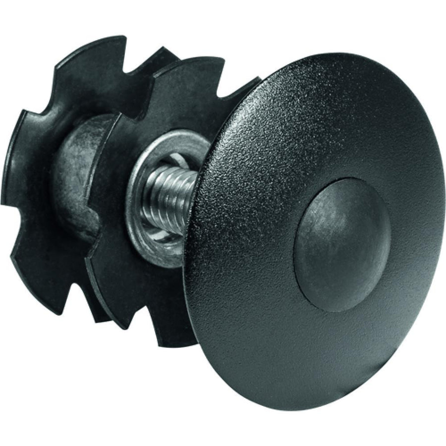 Humpert, Klemme f. Ahead 1 1/8\" kompl., Alu, Kappe schwarz-sand, 05639100