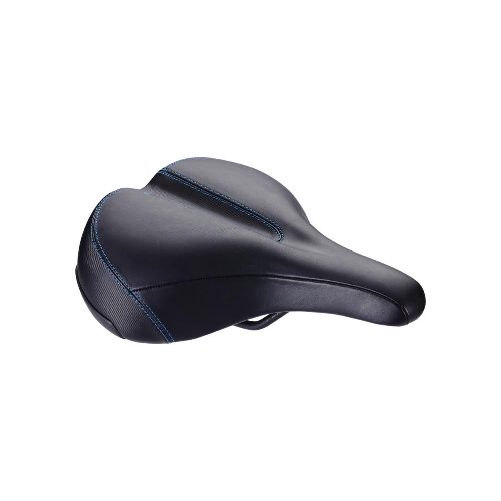 Bbb Sattel Comfortplus Relaxed Leder 210x270mm Schwarz - Maximaler Komfort