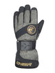 CHIBA Board - wasserdichte Radhandschuhe mit Protektionsschiene olive/gold, Gr. 6,5