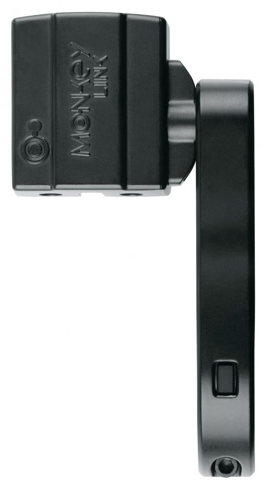 MonkeyLink Handlebar Clamp AL 35mm: Aluminium-Halterung für MonkeyLink Frontbeleuchtung, passend für 35,0 mm Lenkerdurchmesser, ohne Kabelsatz und Magnetadapter