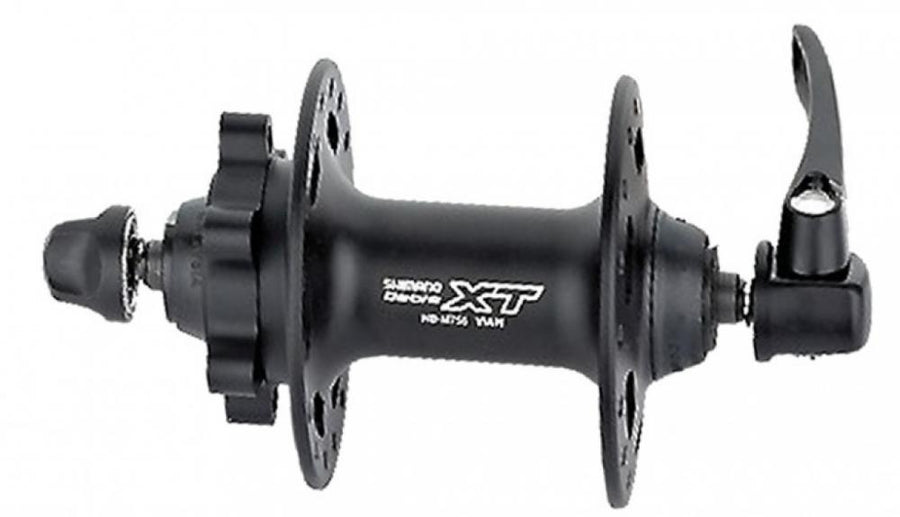 SHIMANO Vorderradnabe DEORE XT HB-M756 6-Loch Schnellspanner Vorderradnabe 36 Loch