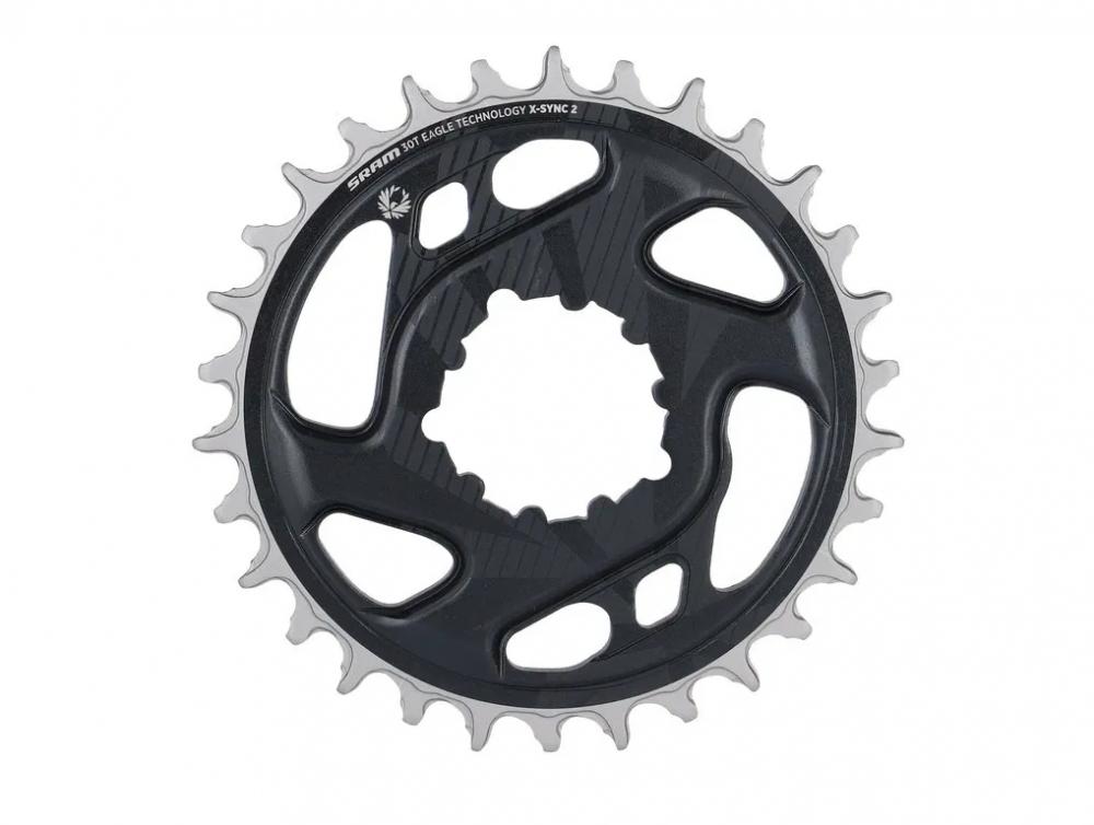 Kettenblatt X-sync 2 Eagle;30t, Direct Mount, Alu, Grau;12-fach, 3mm Offset (boost)