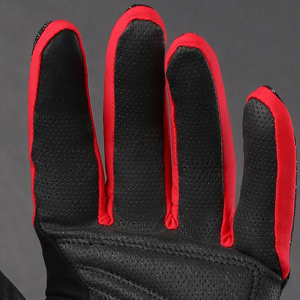 CHIBA Infinity - Radhandschuhe XS schwarz/rot, leicht, atmungsaktiv, Touchfunktion