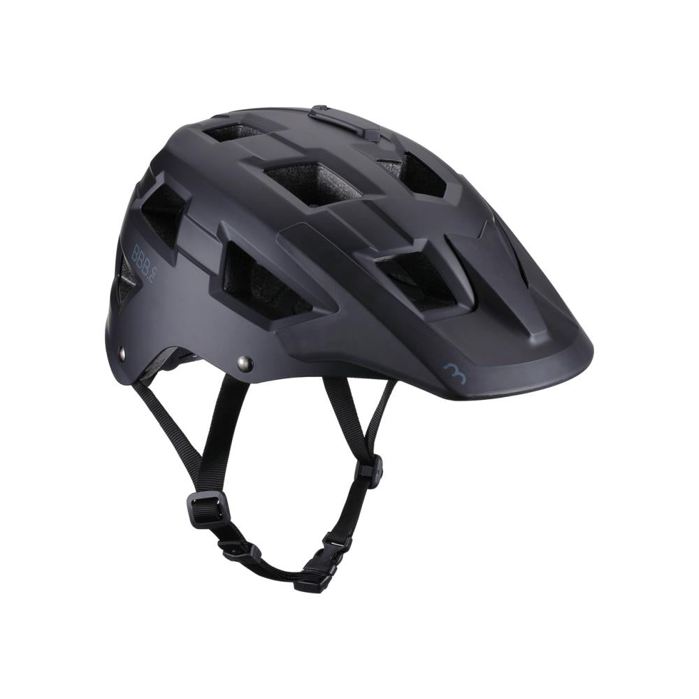 BBB Cycling BBB Helme Nanga M (54-58cm) matt schwarz - sicherer MTB-Helm mit Top-Belüftung