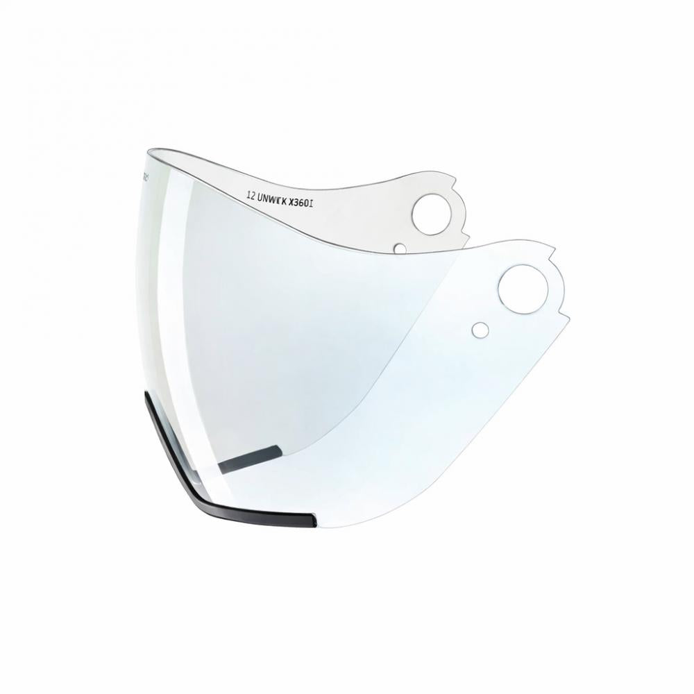 uvex Ersatzvisier finale visor V FM - variomatic S1-S2 - für Helmgröße 56-60 - clear