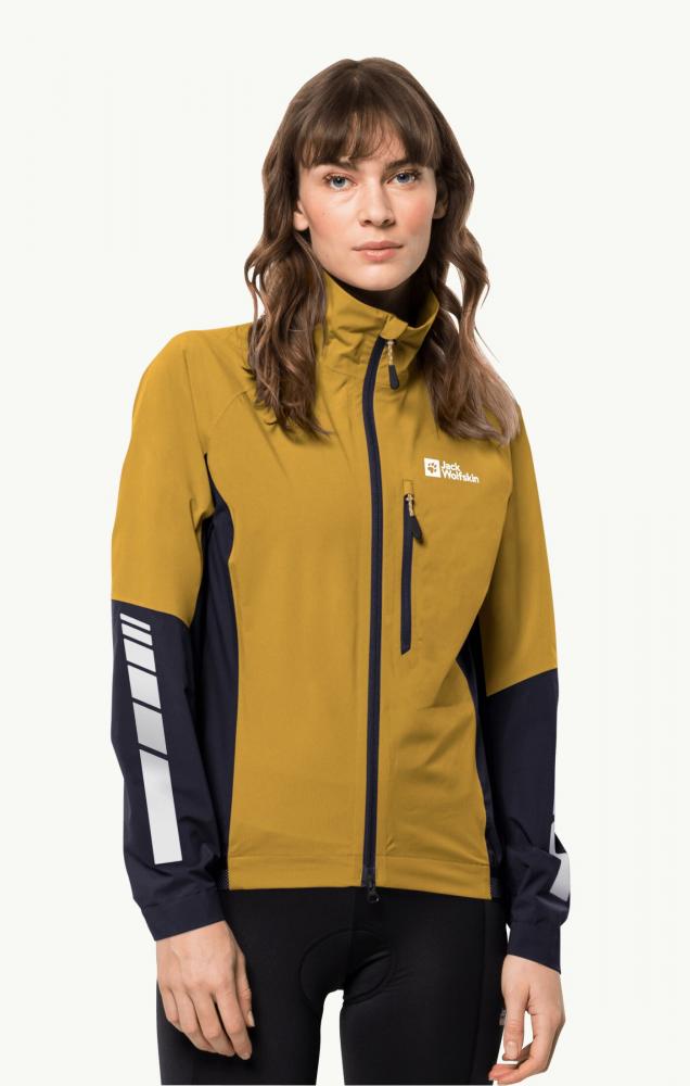 Jack Wolfskin Morobbia 2.5L Jkt W Texapore Regenjacke Golden Spice Größe S
