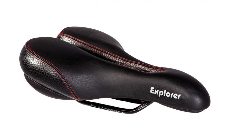 P&P Bequemsattel Explorer 810 schwarz, Uni, 265x172mm