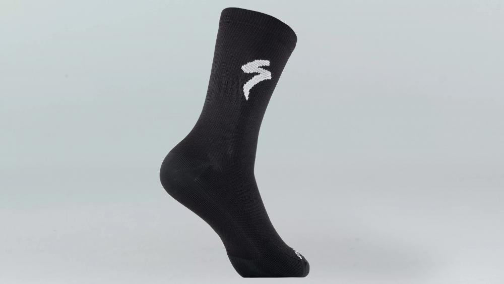 SOFT Socken AIR TALL LOGO SOCK BLK/WHT S - Bekleidung