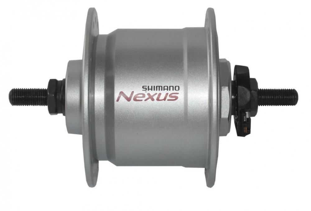 SHIMANO Nabendynamo NEXUS DH-C3000-3N dynamo - 3000-3, Silber 36 Loch
