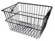 Bike-Parts Hinterradkorb City 40x30x23,5cm schwarz extrahoch